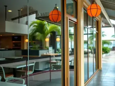 Restaurant windows
