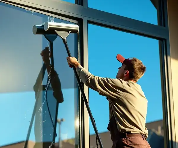 Professional window cleaning