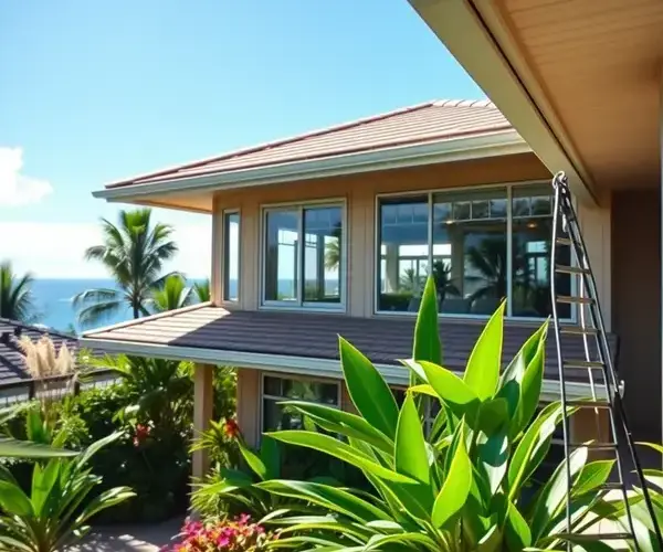 Residential window cleaning